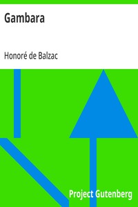Gambara — Honoré de Balzac cover