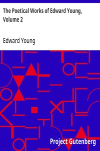 The Poetical Works of Edward Young, Volume 2 — Edward Young cover