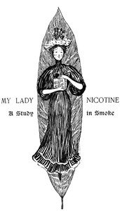 My Lady Nicotine: A Study in Smoke — J. M. (James Matthew) Barrie cover