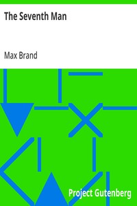 The Seventh Man — Max Brand cover