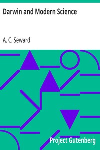 Darwin and Modern Science — A. C. (Albert Charles) Seward cover