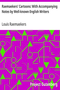 Raemaekers' Cartoons: With Accompanying Notes by Well-known English Writers cover