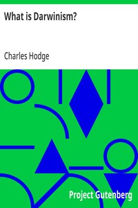 What is Darwinism? — Charles Hodge cover