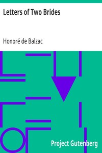 Letters of Two Brides — Honoré de Balzac cover