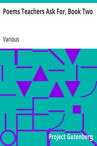 Poems Teachers Ask For, Book Two — Various cover