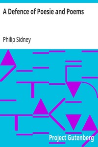 A Defence of Poesie and Poems — Philip Sidney cover