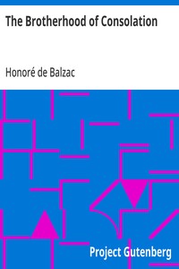 The Brotherhood of Consolation — Honoré de Balzac cover