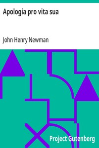 Apologia pro vita sua — John Henry Newman cover
