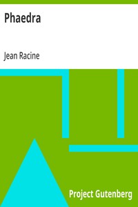 Phaedra — Jean Racine cover