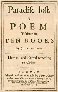 Paradise Lost — John Milton cover