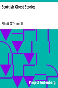Scottish Ghost Stories — Elliott O'Donnell cover