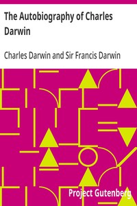 The Autobiography of Charles Darwin — Charles Darwin cover