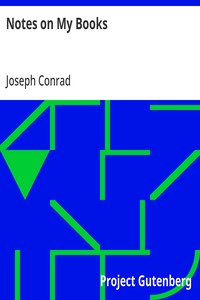 Notes on My Books — Joseph Conrad cover