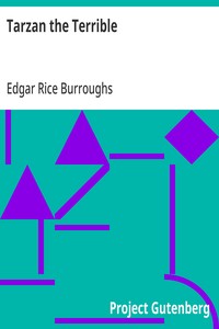 Tarzan the Terrible — Edgar Rice Burroughs cover