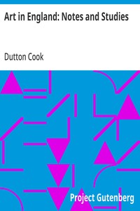 Art in England: Notes and Studies cover
