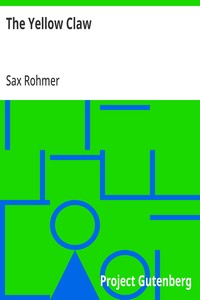 The Yellow Claw — Sax Rohmer cover