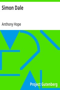 Simon Dale — Anthony Hope cover