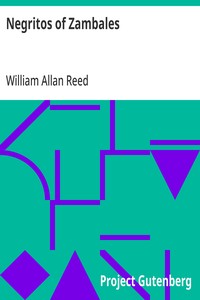 Negritos of Zambales — William Allan Reed cover