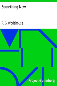 Something New — P. G. (Pelham Grenville) Wodehouse cover
