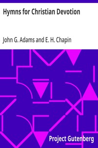 Hymns for Christian Devotion: Especially Adapted to the Universalist Denomination — E. H. (Edwin Hubbell) Chapin cover
