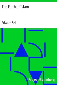 The Faith of Islam — Edward Sell cover