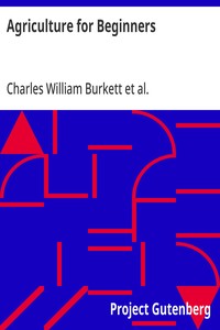 Agriculture for Beginners: Revised Edition — Charles William Burkett cover