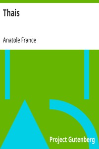 Thais — Anatole France cover