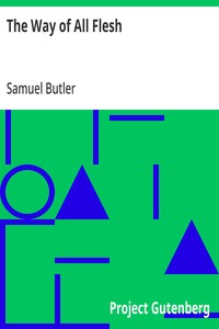 The Way of All Flesh — Samuel Butler cover