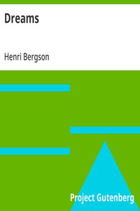 Dreams — Henri Bergson cover