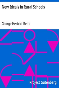 New Ideals in Rural Schools — George Herbert Betts cover