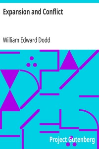 Expansion and Conflict — William Edward Dodd cover