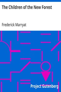 The Children of the New Forest — Frederick Marryat cover