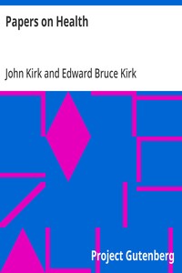 Papers on Health — John Kirk cover