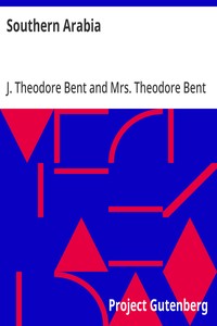 Southern Arabia — J. Theodore (James Theodore) Bent cover