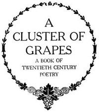 A Cluster of Grapes: A Book of Twentieth Century Poetry — Anonymous cover