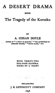 A desert drama : $b being the tragedy of the "Korosko" — Arthur Conan Doyle cover