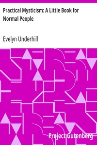 Practical Mysticism: A Little Book for Normal People — Evelyn Underhill cover