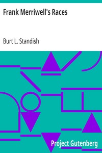 Frank Merriwell's Races — Burt L. Standish cover
