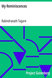My Reminiscences — Rabindranath Tagore cover