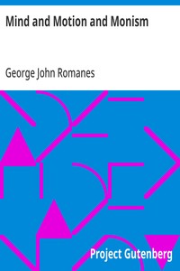Mind and Motion and Monism cover