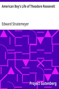 American Boy's Life of Theodore Roosevelt — Edward Stratemeyer cover