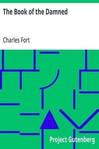 The Book of the Damned — Charles Fort cover