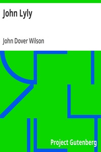 John Lyly cover