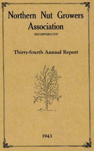 Northern Nut Growers Association Thirty-Fourth Annual Report 1943 — Anonymous cover