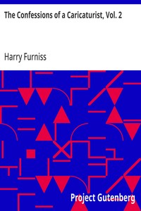 The Confessions of a Caricaturist, Vol. 2 — Harry Furniss cover