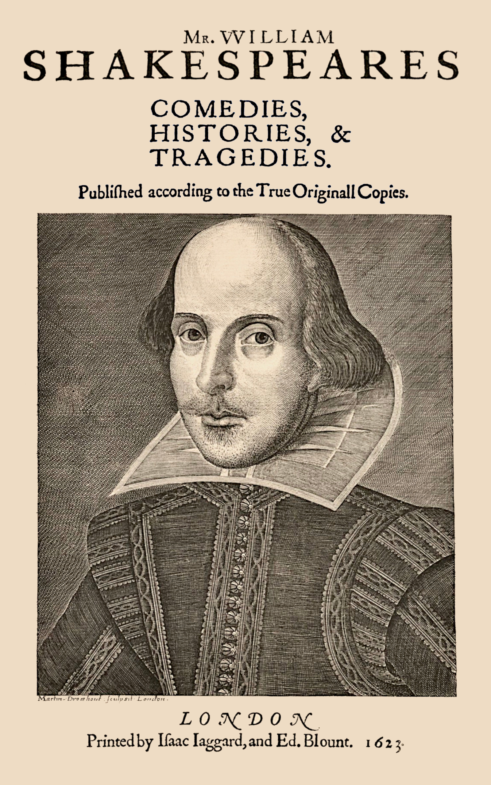 Shakespeare's First Folio — William Shakespeare cover