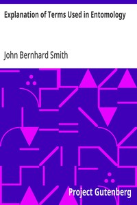 Explanation of Terms Used in Entomology — John Bernhard Smith cover