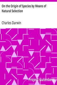On the Origin of Species by Means of Natural Selection: or the Preservation of Favoured Races in the Struggle for Life. (2nd edition) — Charles Darwin cover