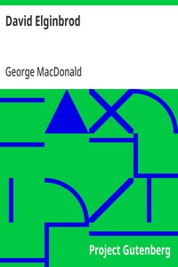 David Elginbrod — George MacDonald cover