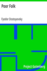 Poor Folk — Fyodor Dostoyevsky cover